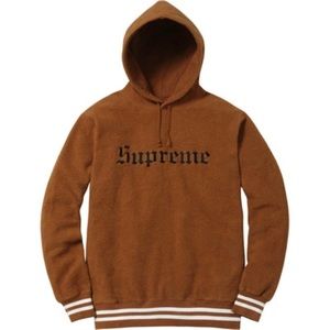 Supreme Men's Brown Hoodie